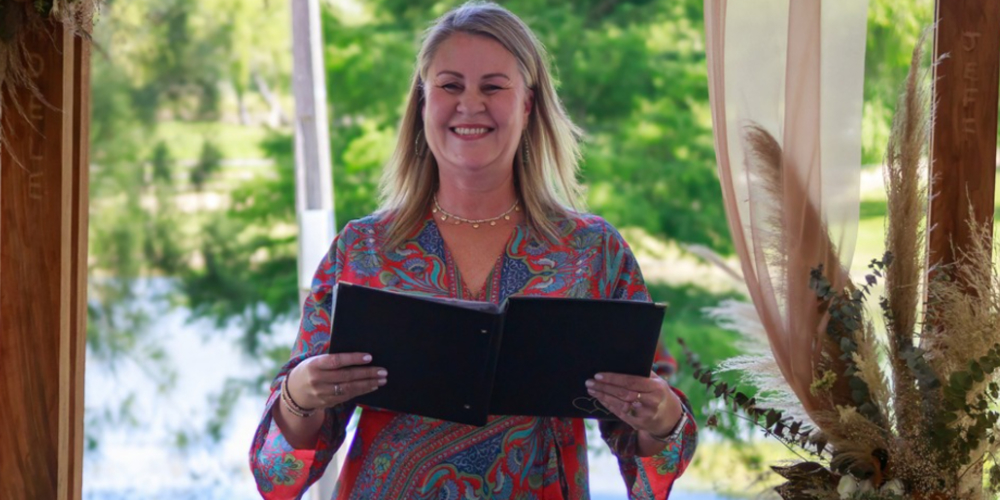Our Celebrant Justine - Result Image